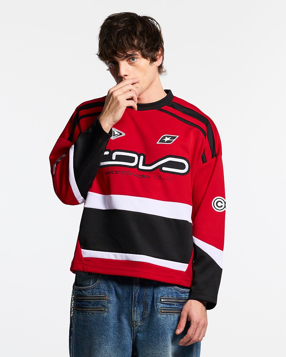 55 VIRAL LONGSLEEVE RED