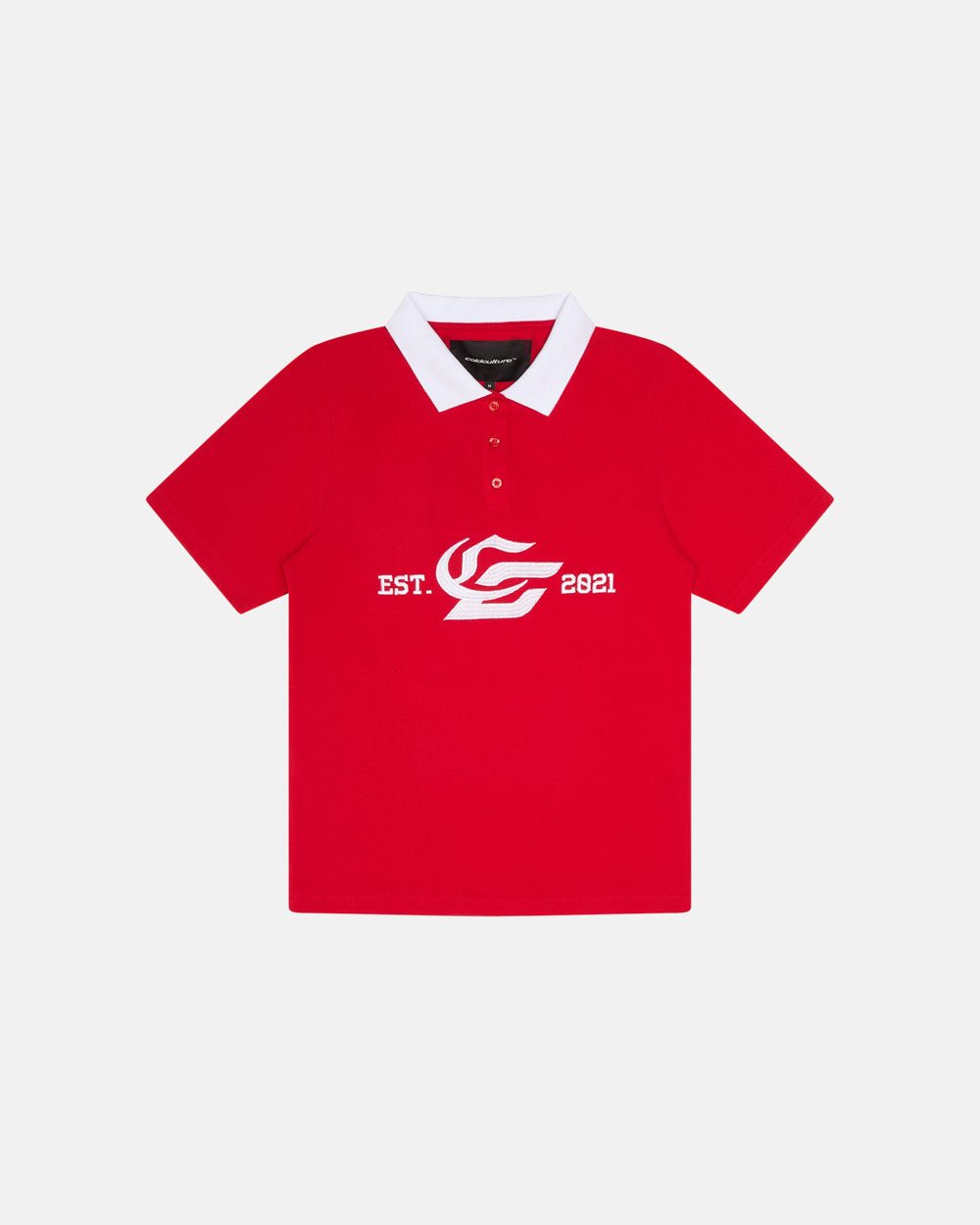 5th AURA SLIM POLO RED