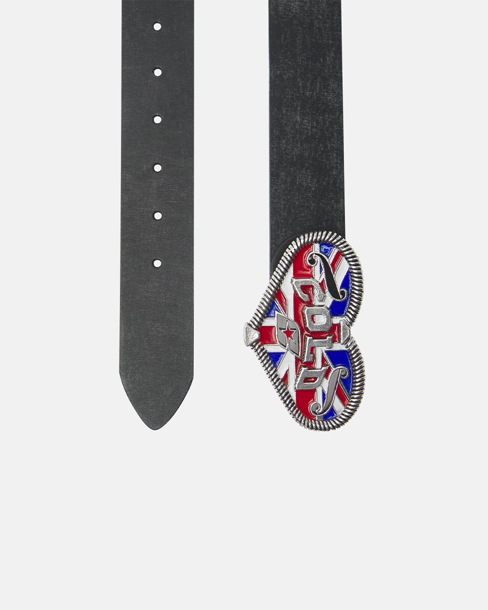 DIANA LEATHER  BELT DUST BLACK