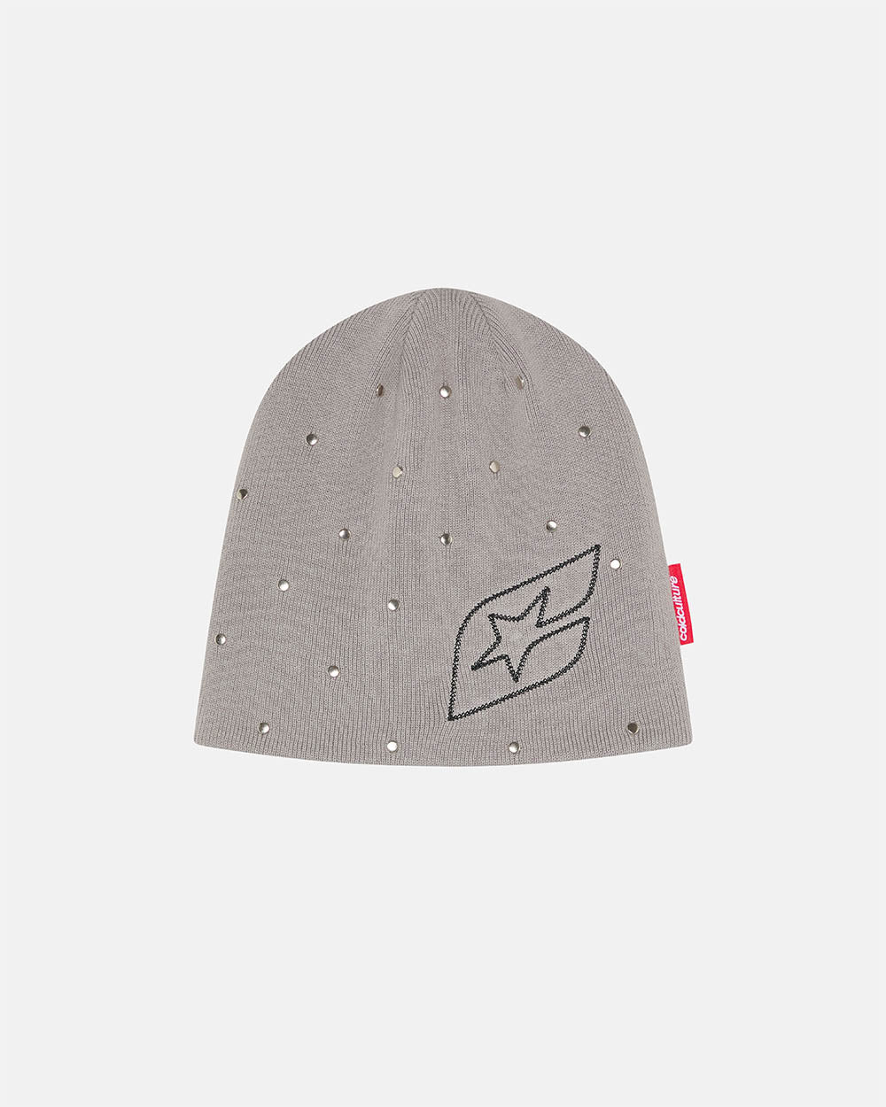 STUDS BEANIE GREY