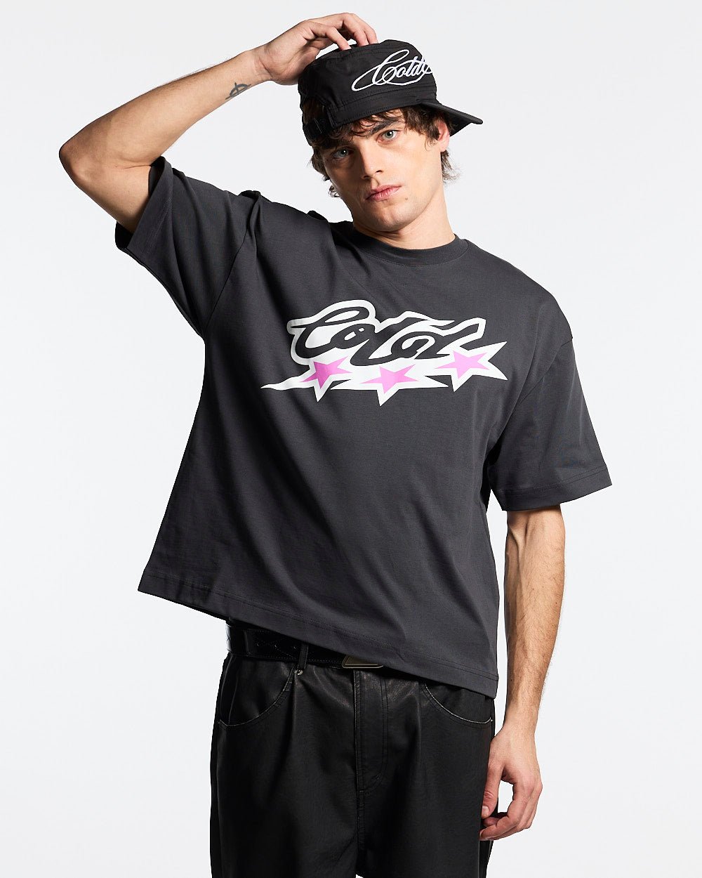 ALL STARS TEE DARK GREY