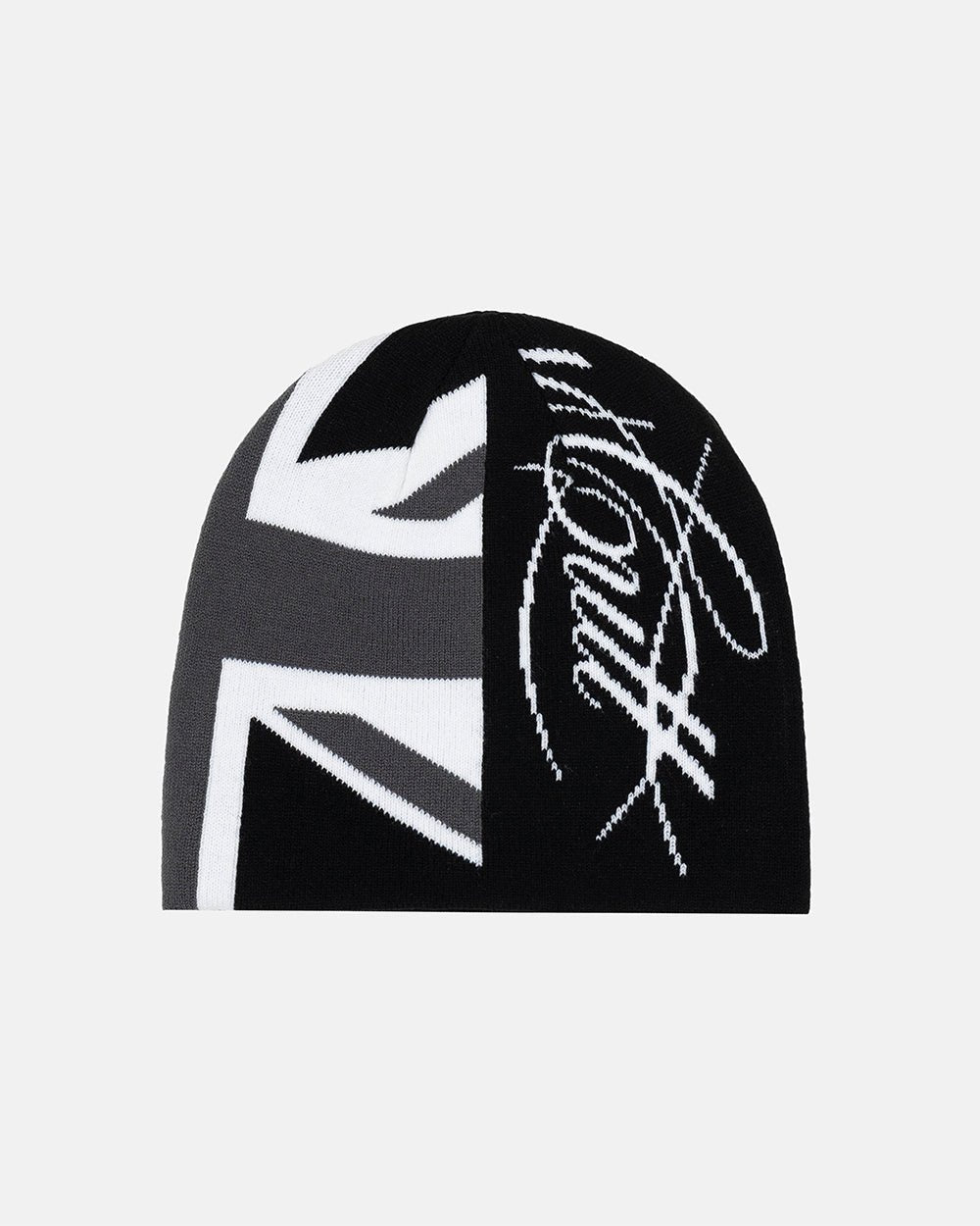 Gorro Brighton negro y gris