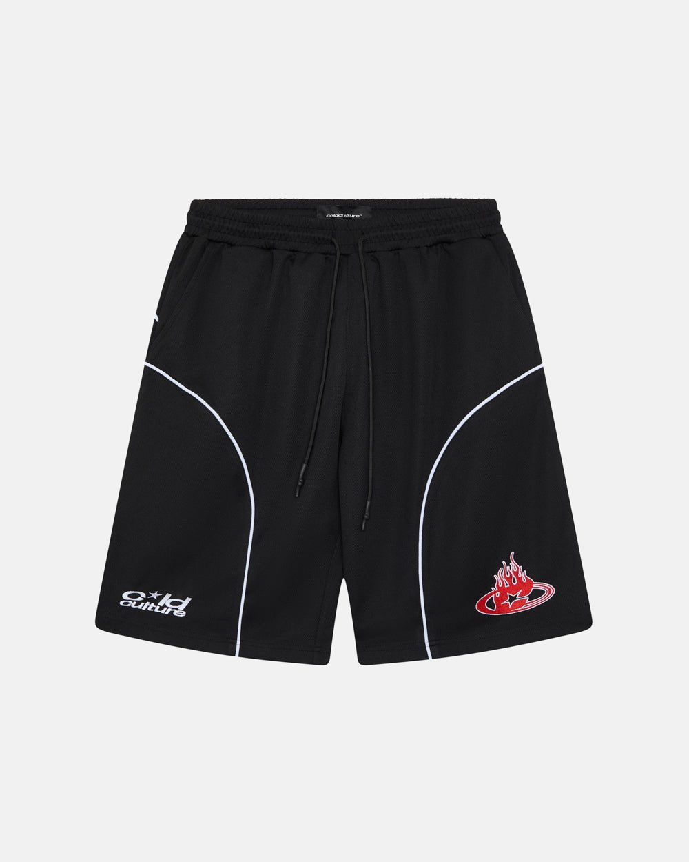 BURNIN COLD TRACKSUIT SHORTS BLACK