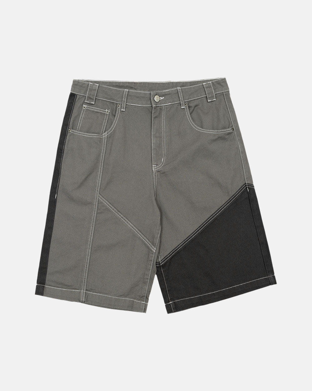 BUTTERFLY V2 SHORTS GREY/BLACK DENIM