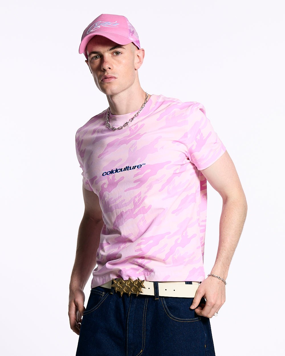 CAMISETA CAMUFLAJE ROSA