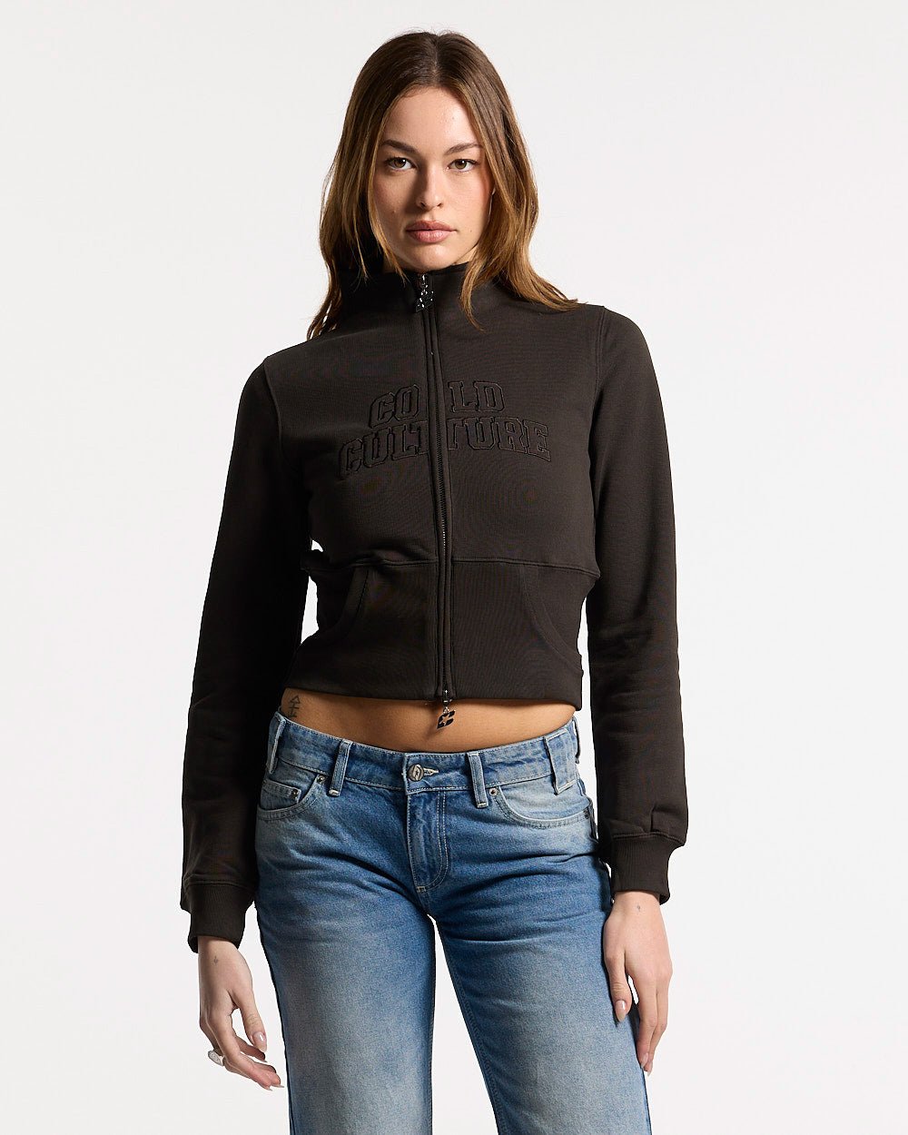 CITY ZIP UP DARK GREY