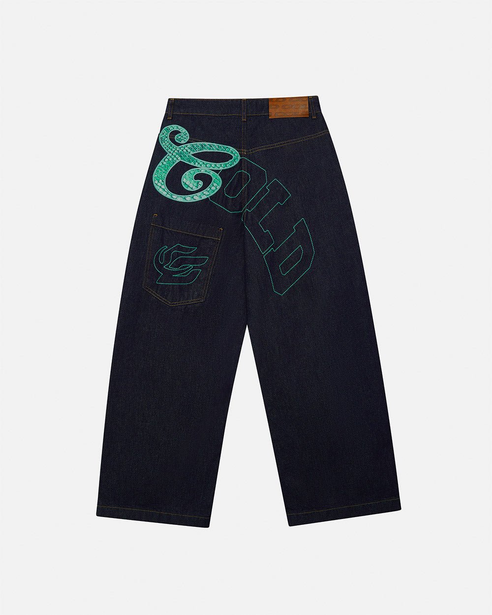 PANTALONES COLLEGE V3 DE DENIM CRUDO