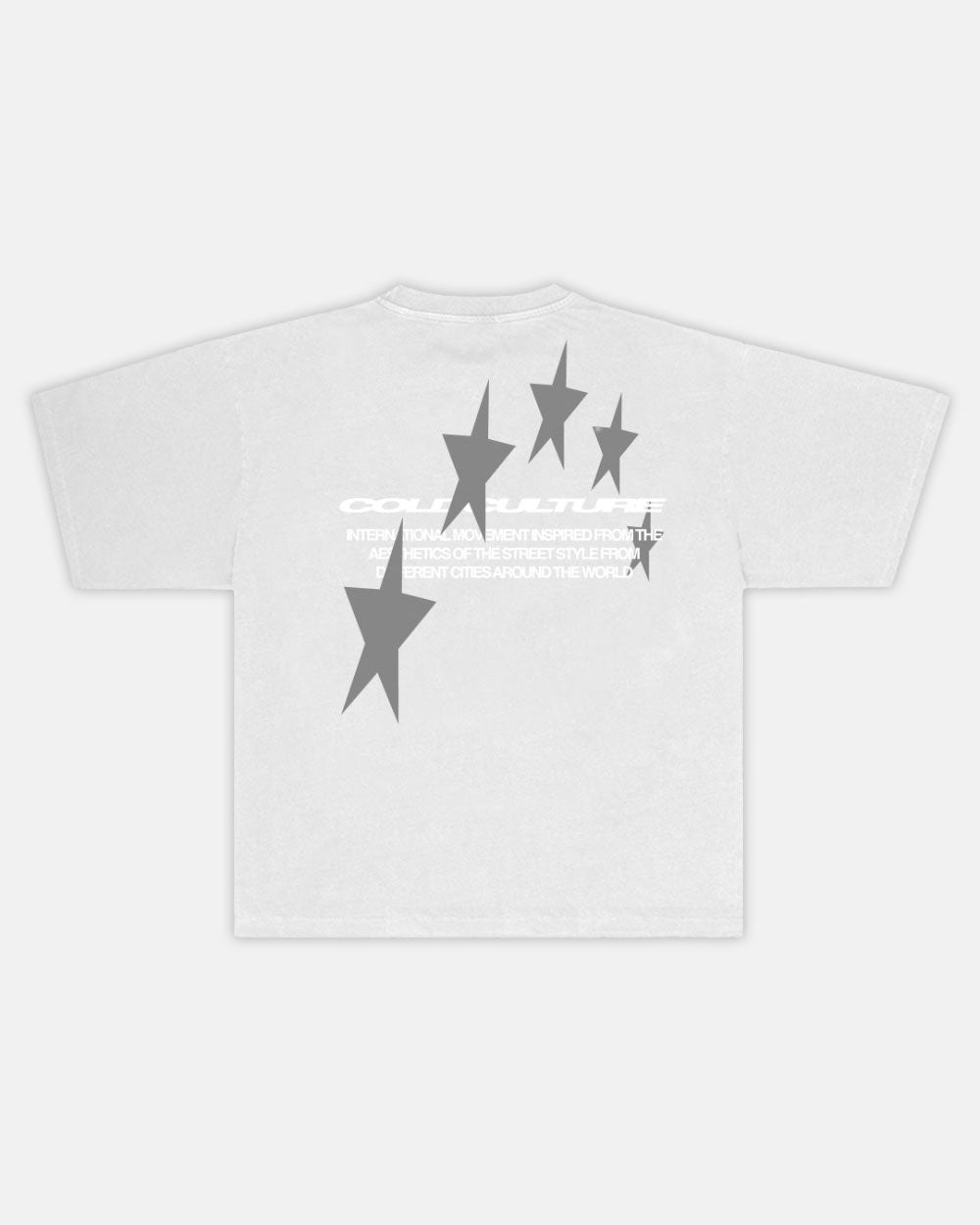 COSMOS ARC TEE LIGHT GREY