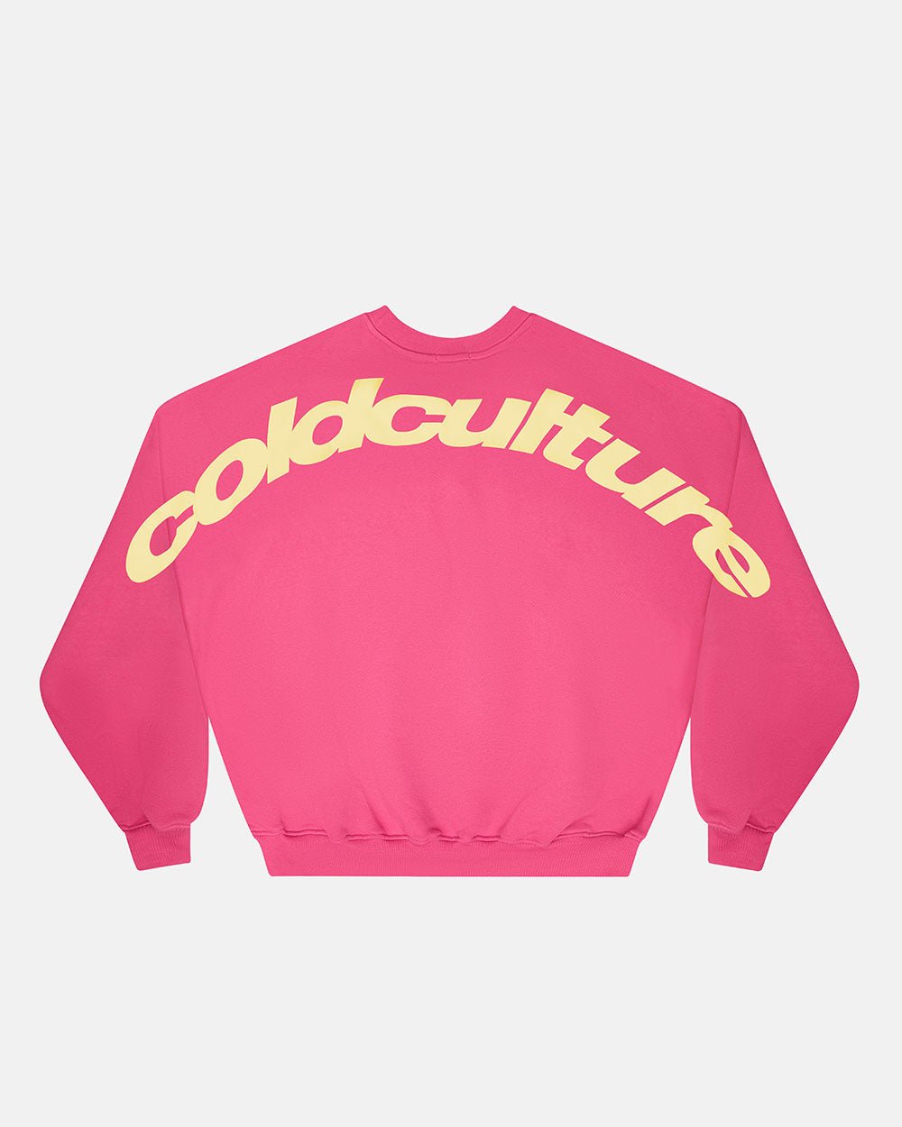 CURVED CREWNECK PINK
