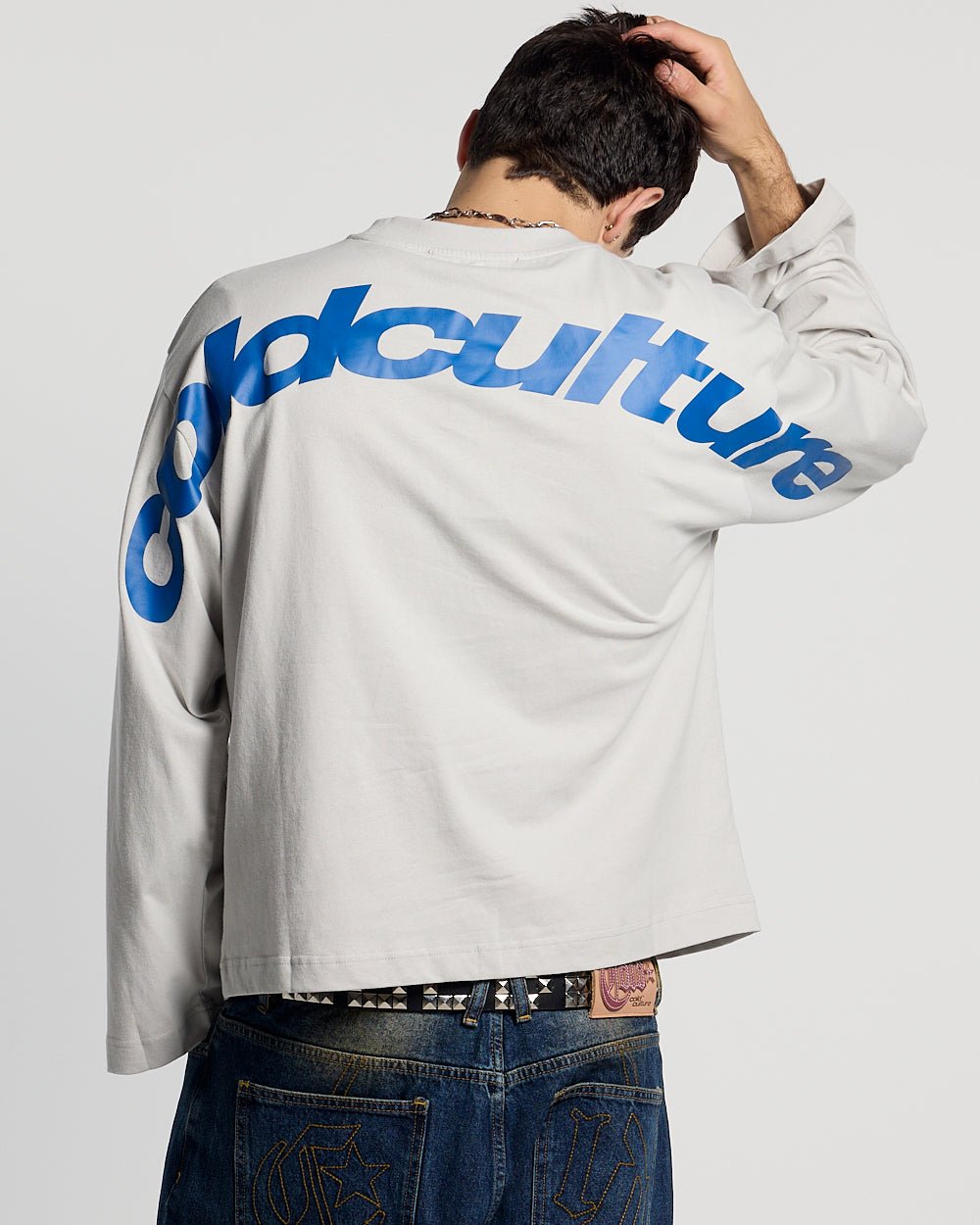 CURVED LONGSLEEVE GREY