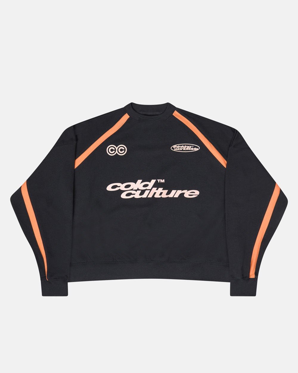 DETAILED CREWNECK BLACK
