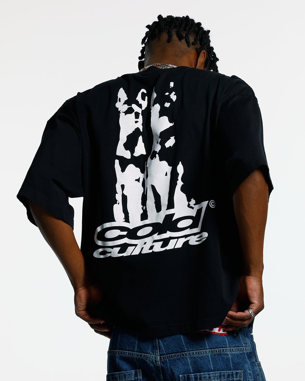 CAMISETA PERROS NEGRA