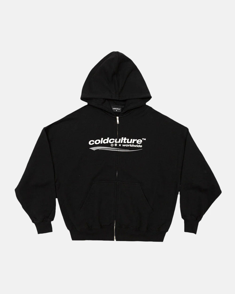 ENTERPRISE ZIP HOODIE BLACK