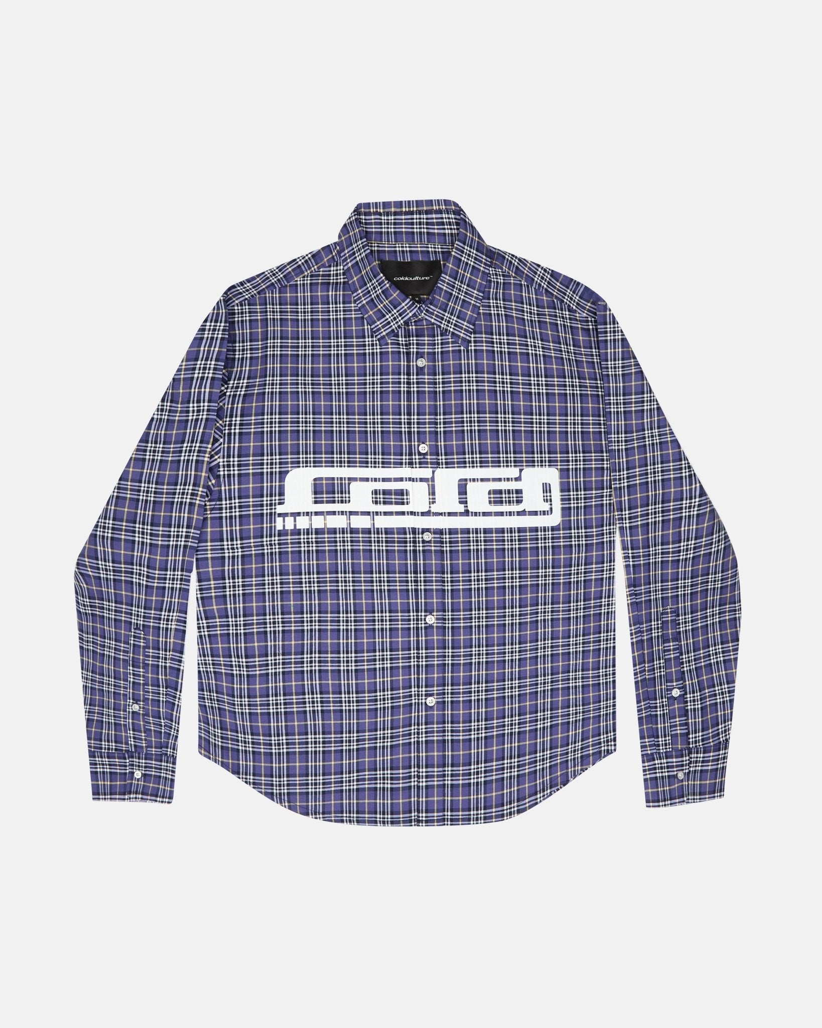 GRID SHIRT TARTAN DARK BLUE/GRAY