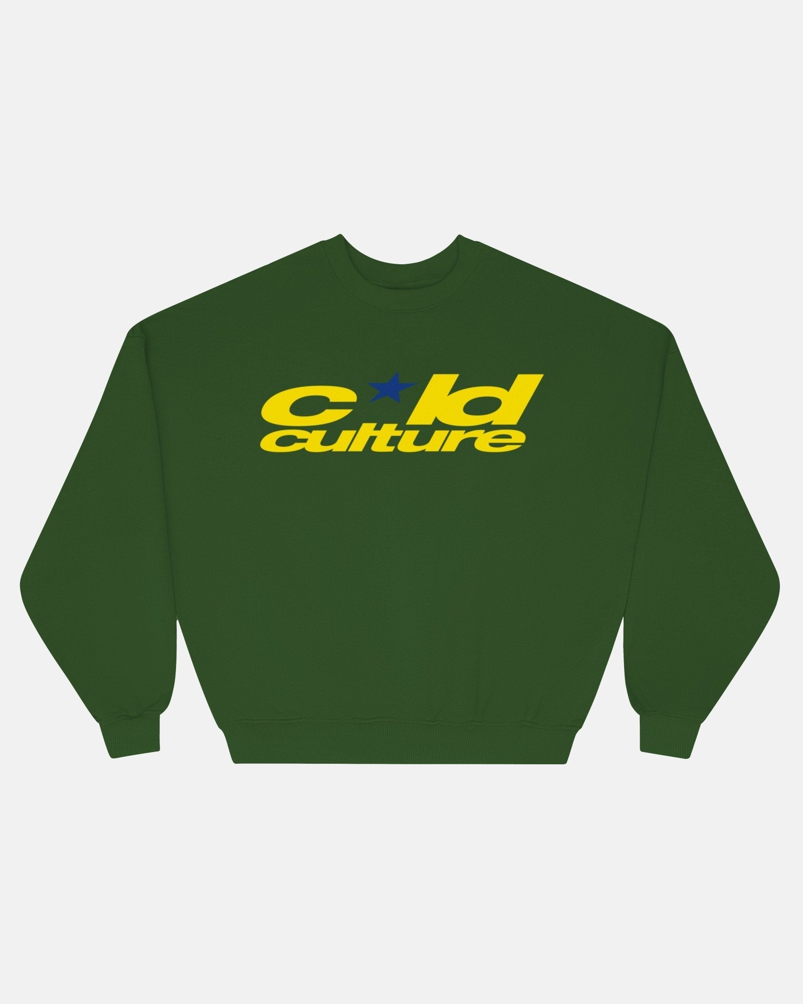 HARPER CREWNECK GREEN & YELLOW