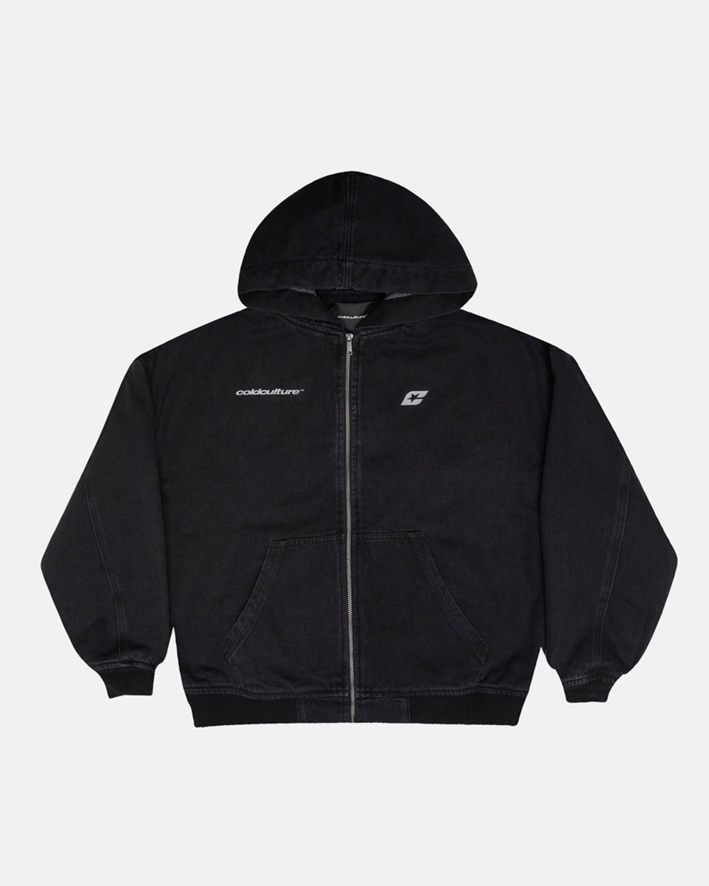 HARPER JACKET FADED BLACK DENIM