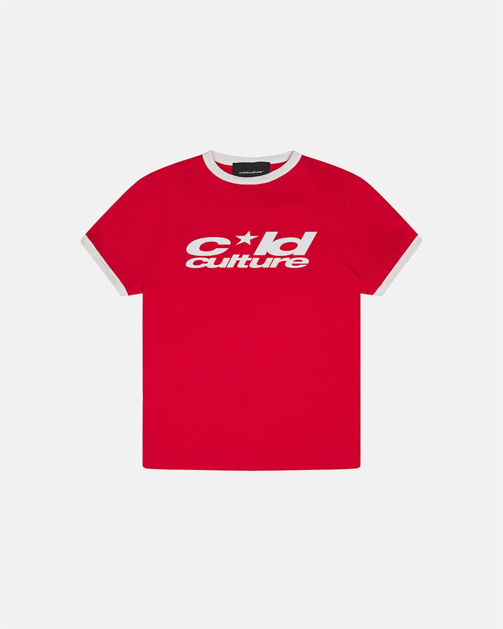 CAMISETA HARPER ROJA Y BLANCA