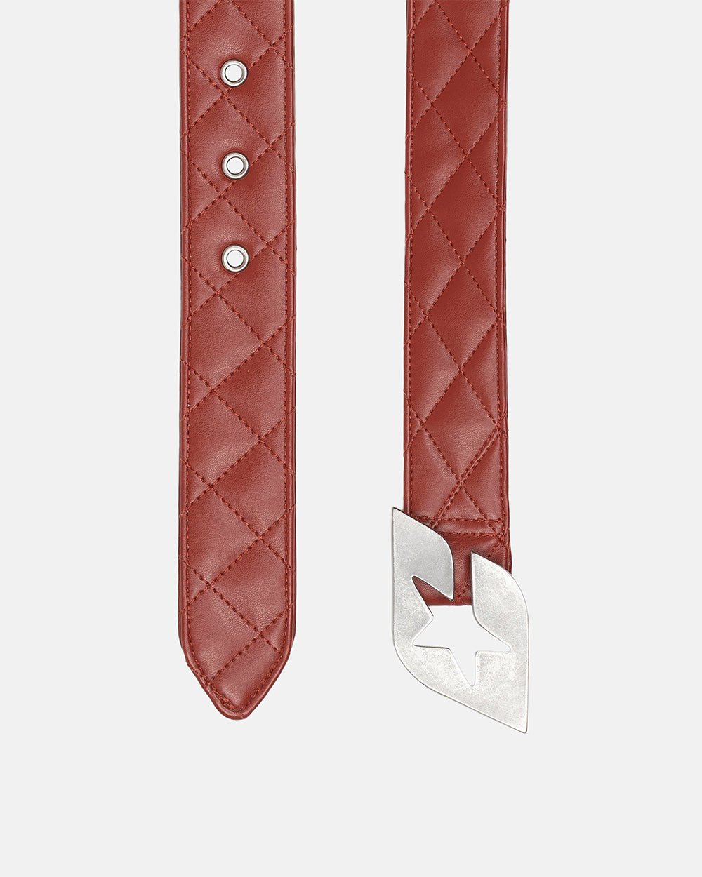 HIGH CLASS LEATHER BELT RED
