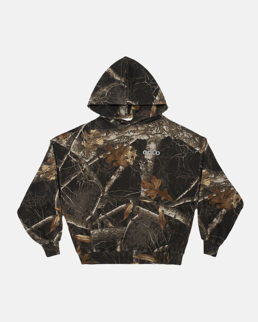 SUDADERA CON CAPUCHA REALTREE NEGRA