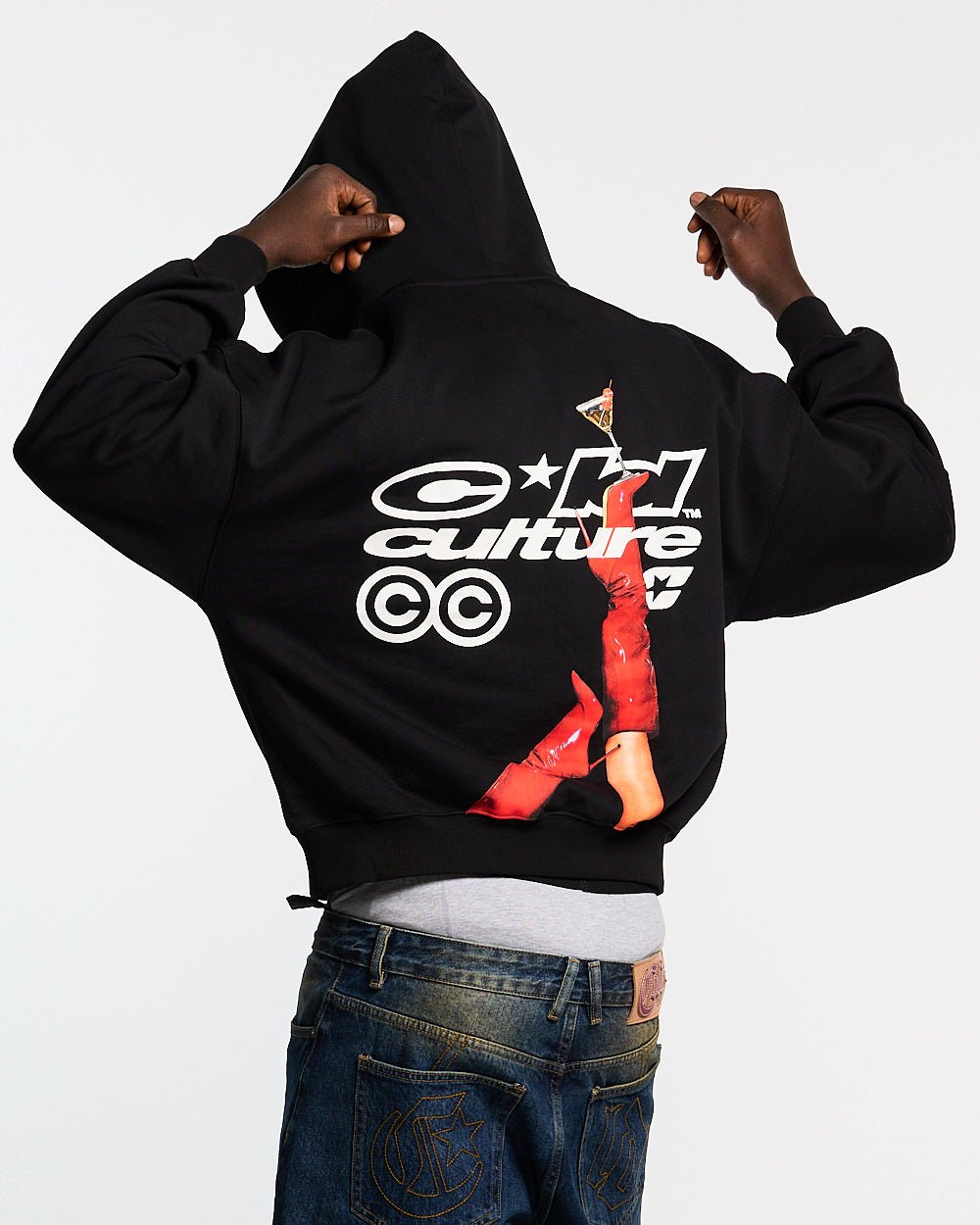 I SWEAR ITS WATER HOODIE BLACK