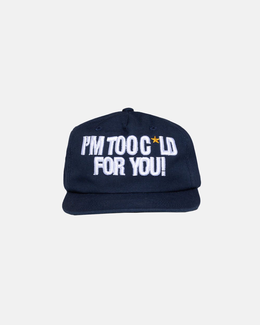 IM TOO COLD CAP NAVY