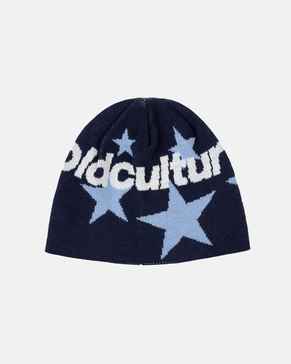 ITALIC STARS BEANIE DARK BLUE