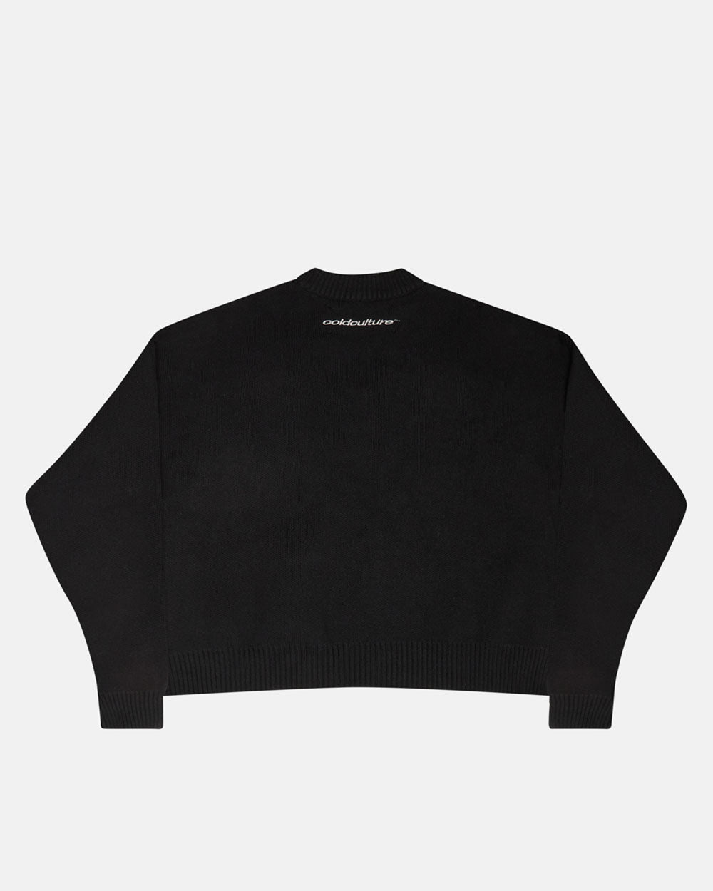 KISSES AND DOLLAR KNIT BLACK