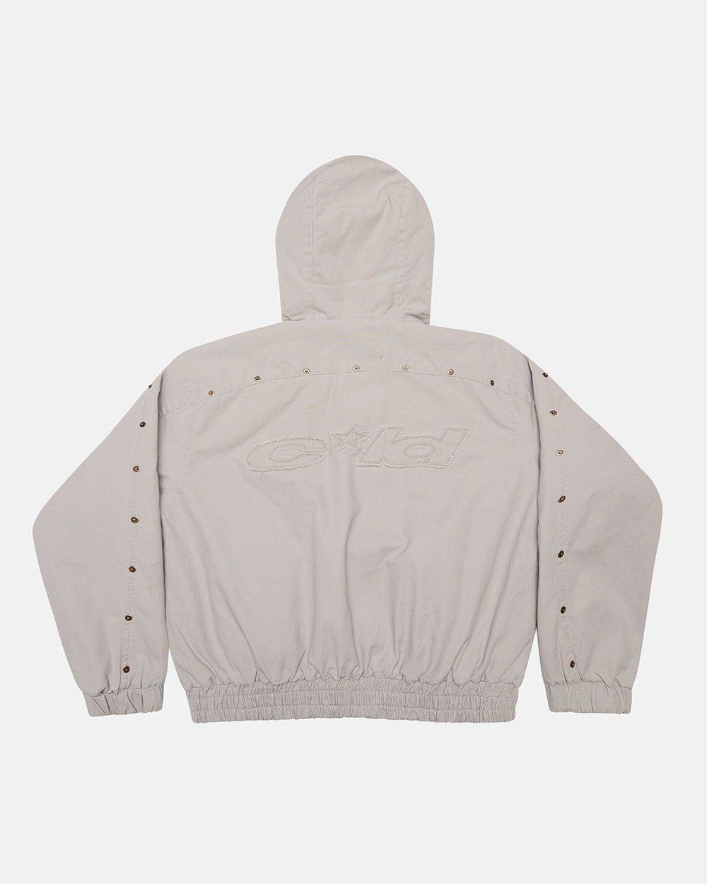 CHAQUETA CON CAPUCHA MIKE GRIS