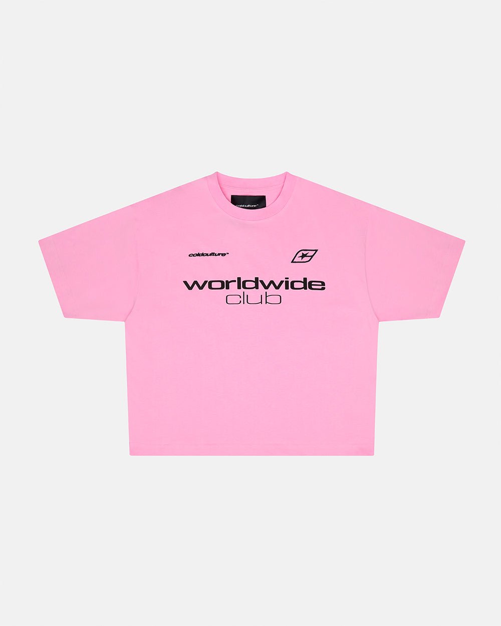 MR WORLDWIDE TEE PINK