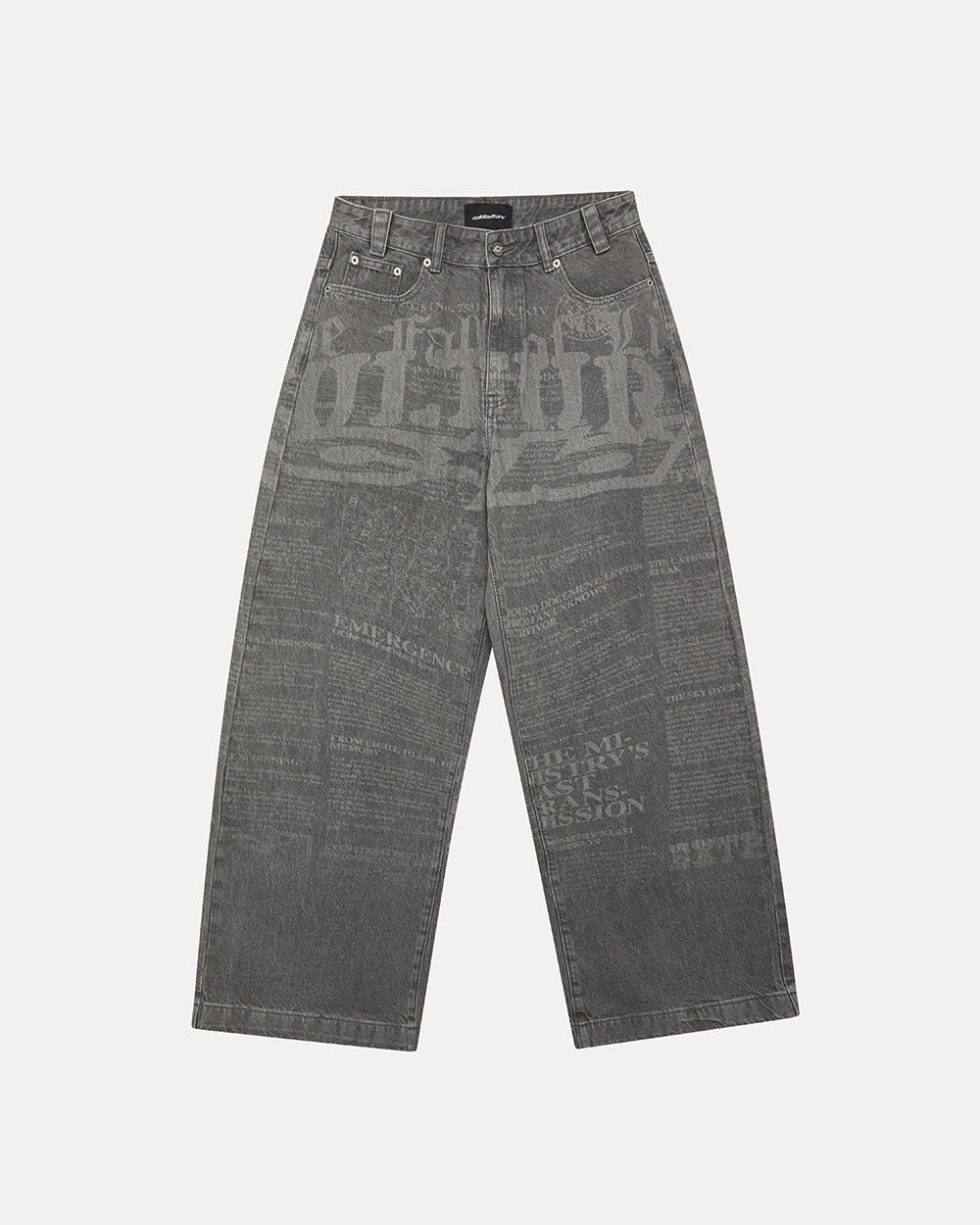NEWSPAPER V3 PANTS  GREY