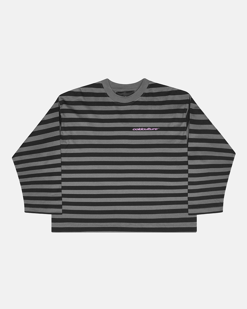 PARDON ME LONGSLEEVE BLACK & GREY
