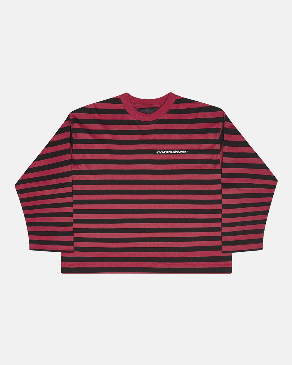 PARDON ME LONGSLEEVE BLACK & RED