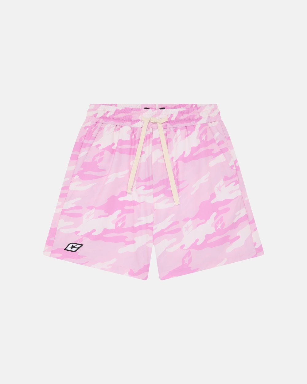 BAÑADOR CORTO CAMUFLAJE ROSA