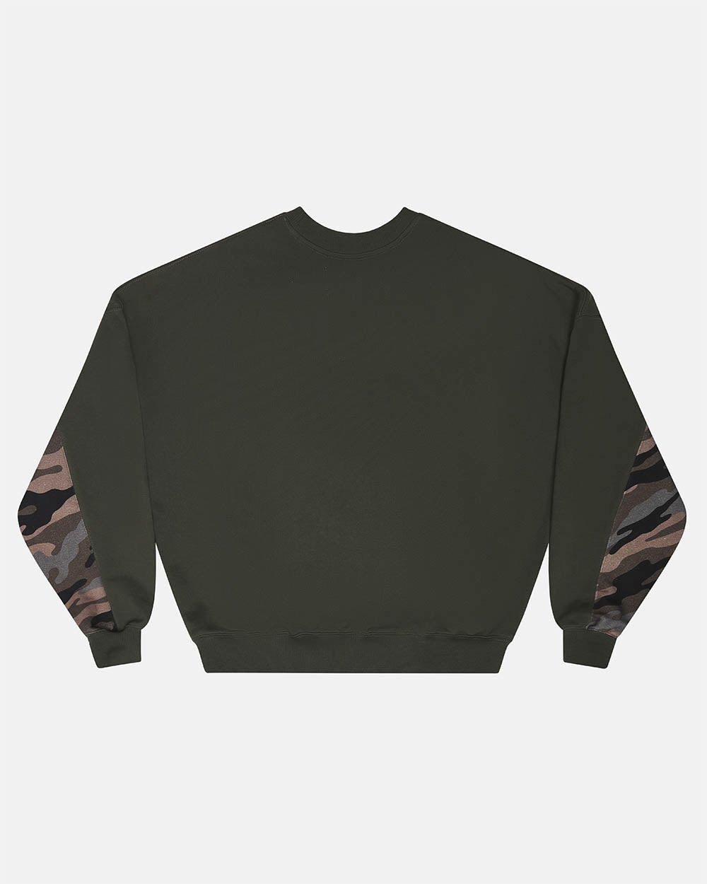 CAMISETA DE CARRERAS CON CUELLO REDONDO CAMUFLAJE GRIS