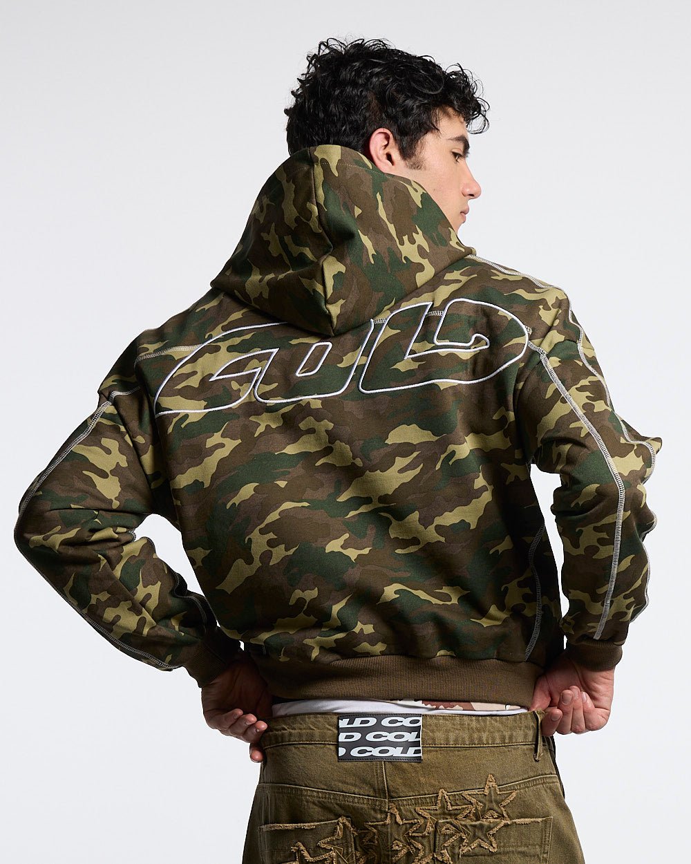 ROLLER HOODIE CAMO GREEN
