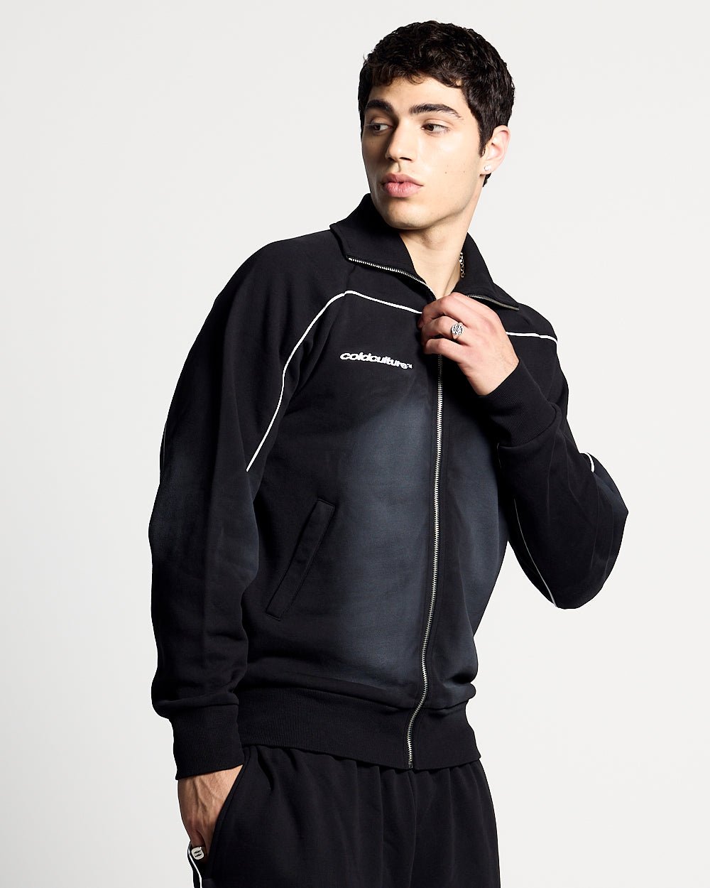 CHAQUETA LAVADA SAVAGE NEGRA