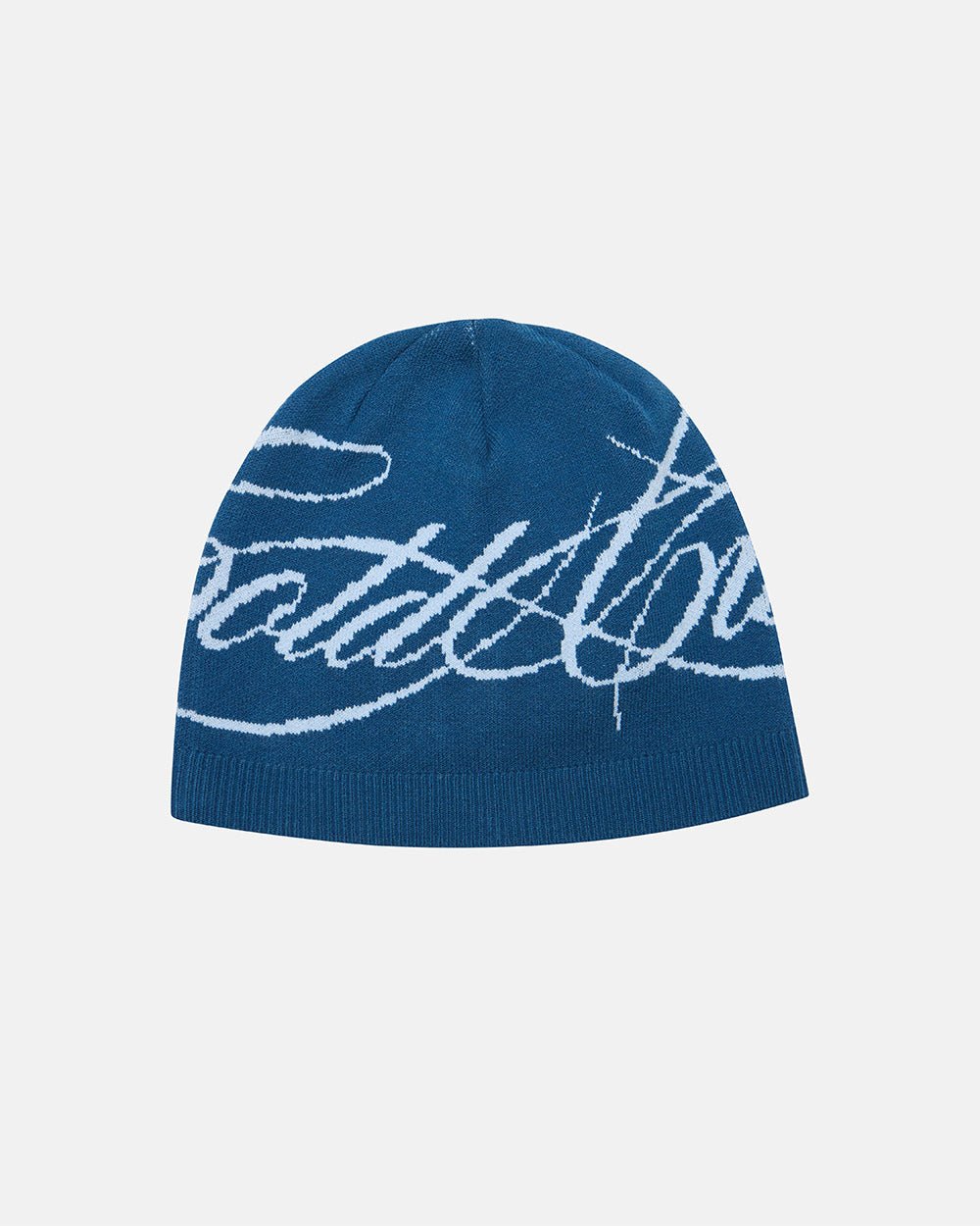 GORRO AZUL CON GUIÓN