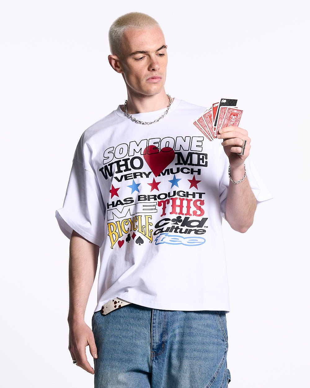 SOUVENIR BICYCLE TEE WHITE