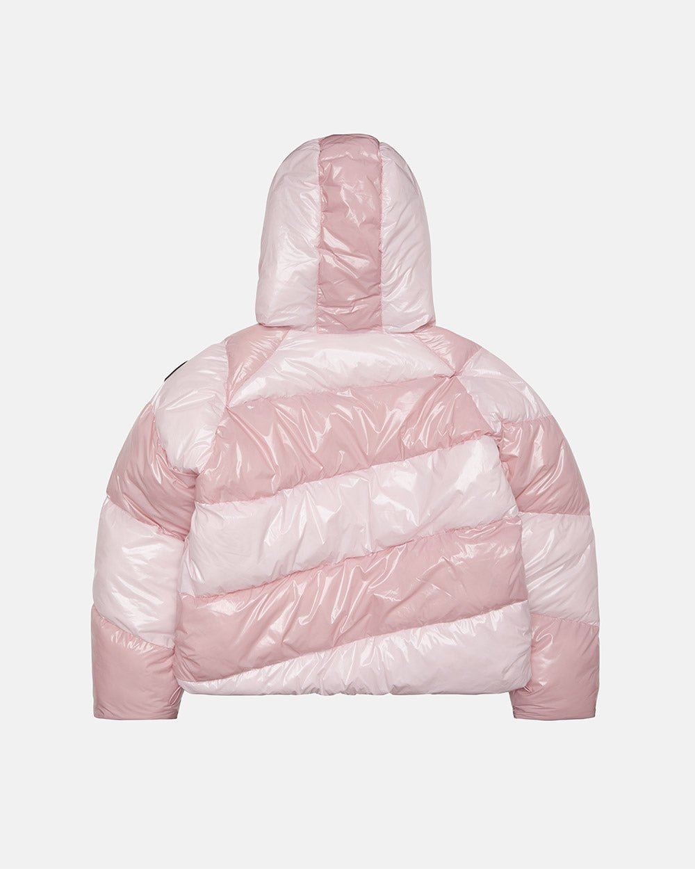 SPIRAL PUFFER GLOSSY PINK MIX