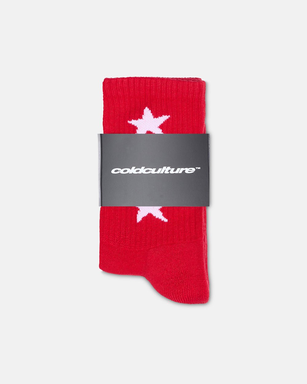 STARRY SOCKS FULL RED