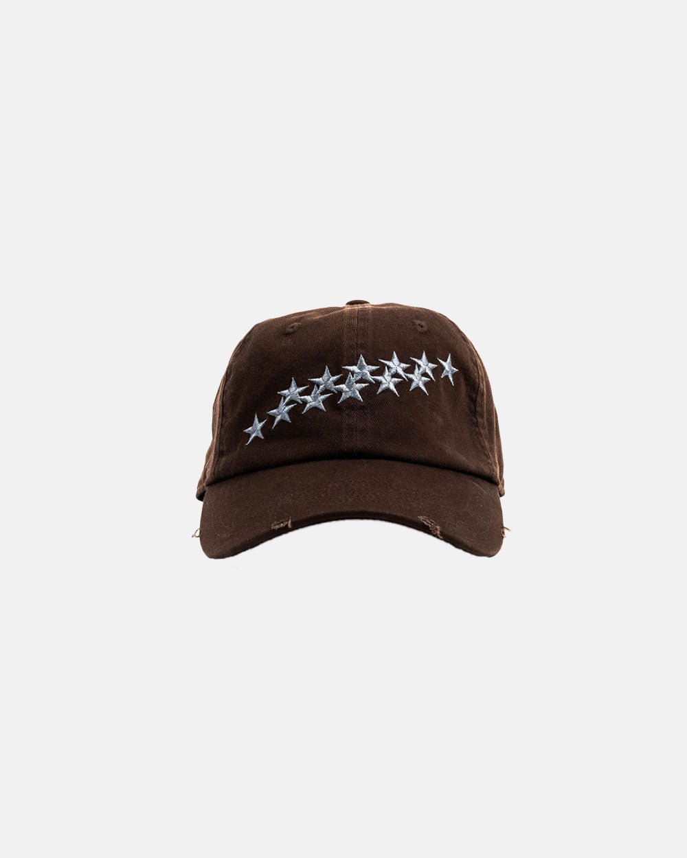 GORRA ESTRELLAS MARRÓN NEGRO