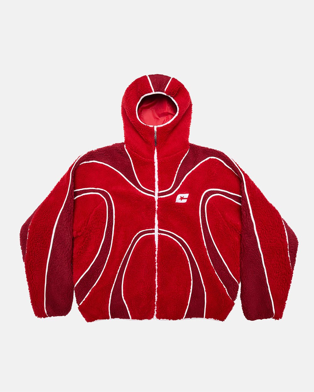TAKE OFF FLEECE RED