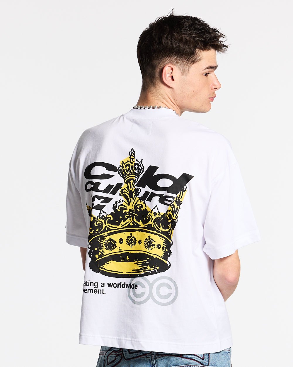THE CROWN TEE WHITE
