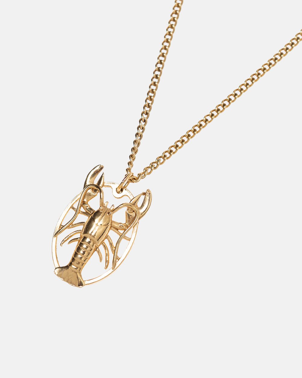 THE GOLDEN LOBSTER NECKLACE