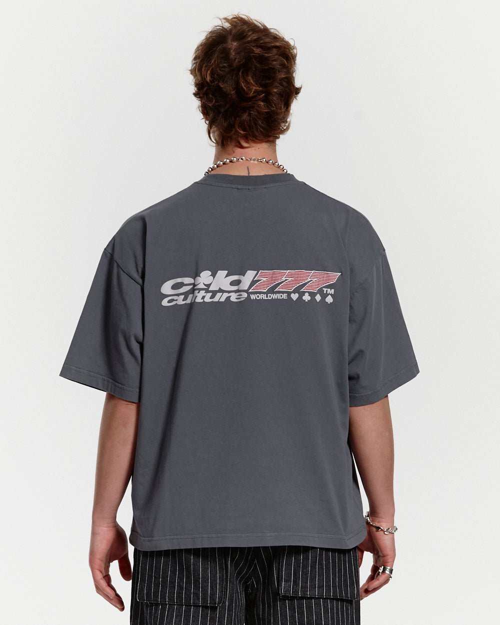 CAMISETA TRES SIETES AZUL OSCURO