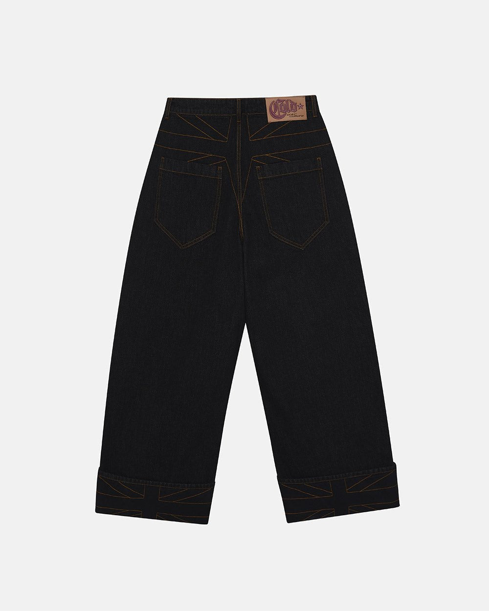 PANTALONES TOP BOY NEGROS DE VAQUERO