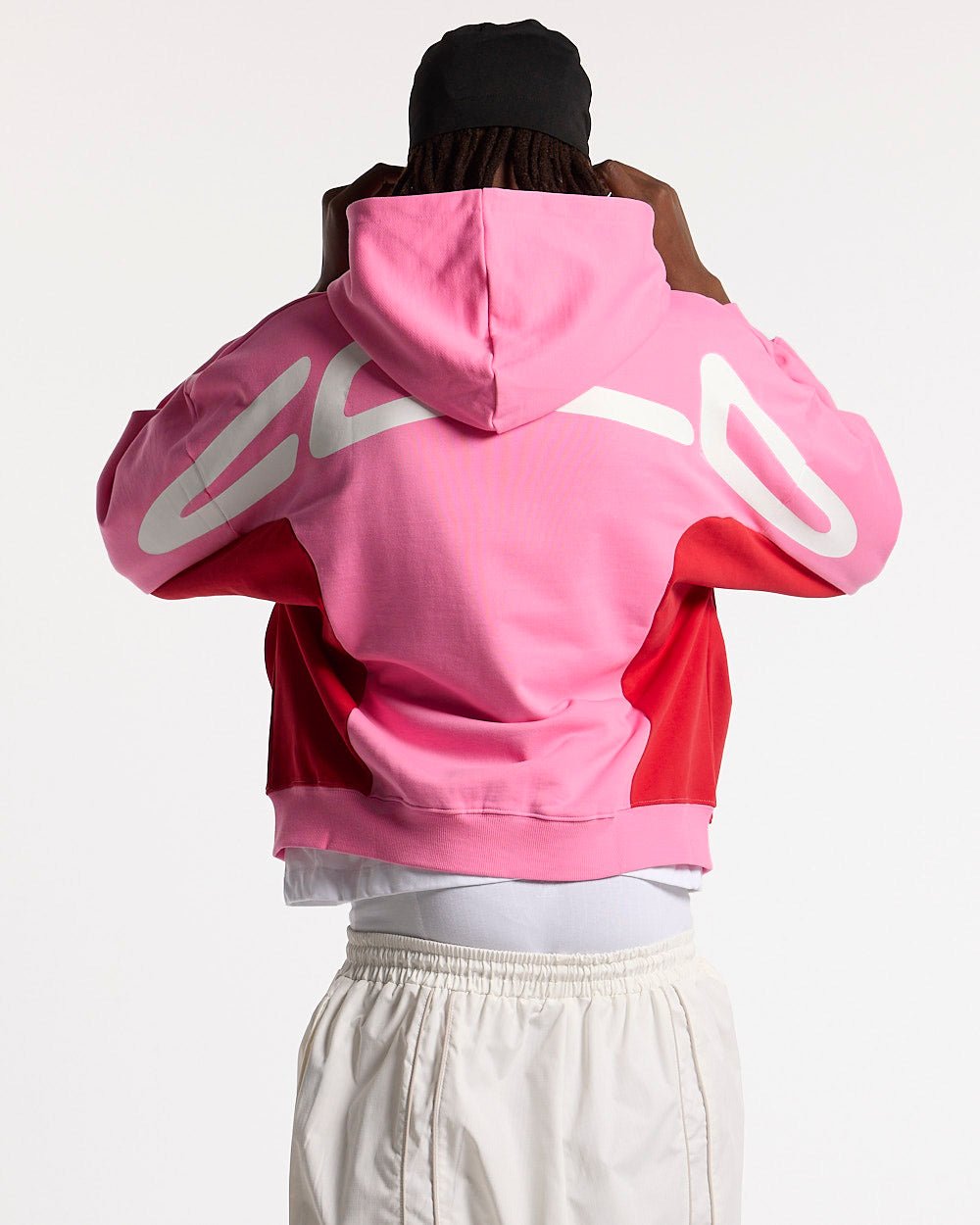 TWISTTER ZIP HOODIE PINK