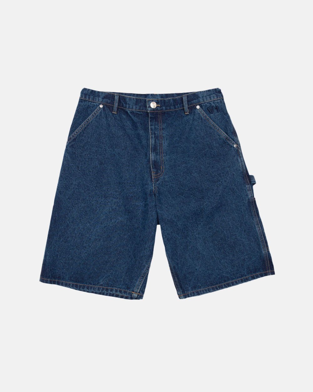 V1 CARPENTER SHORTS DARK DENIM