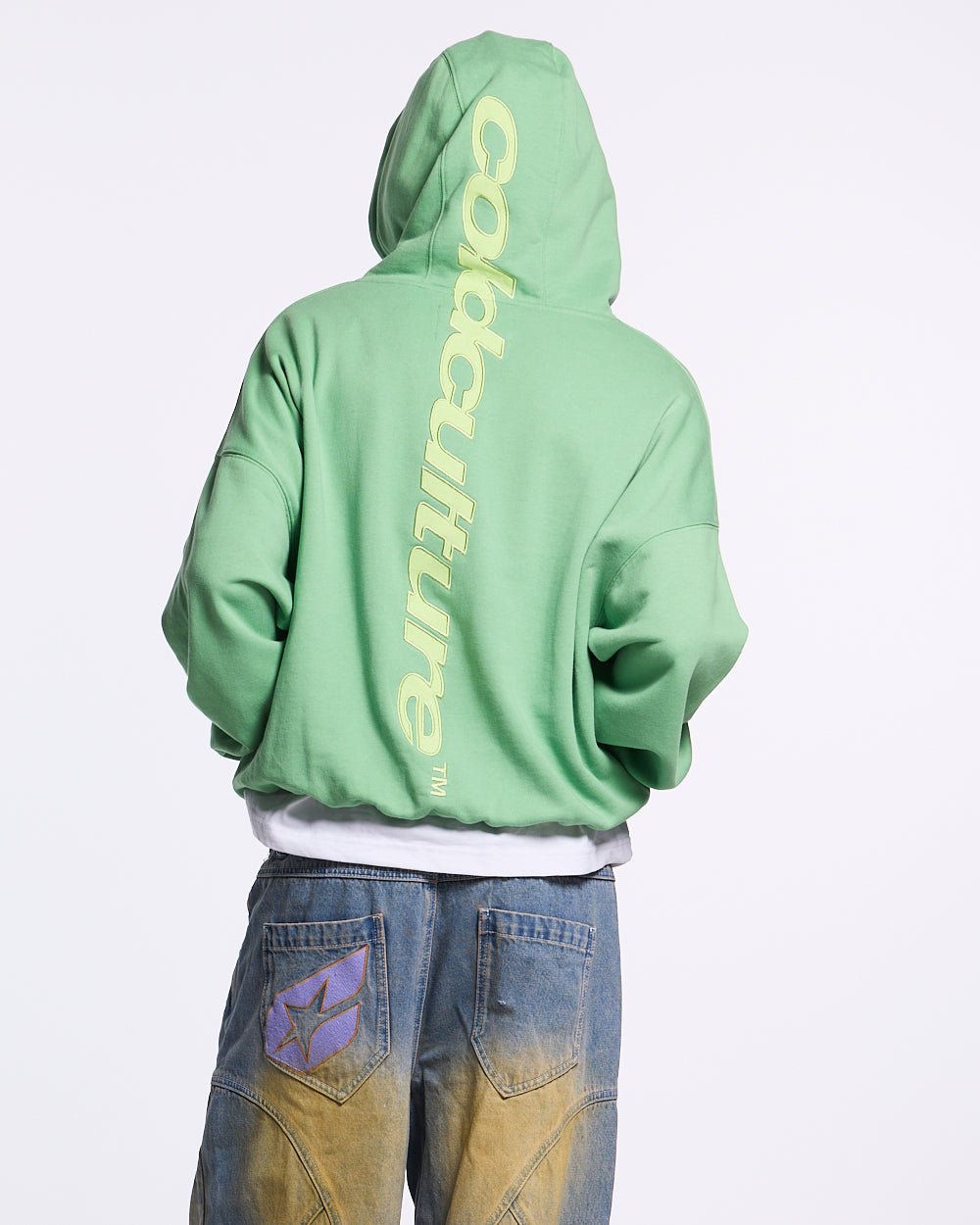VERTICAL HOODIE GREEN