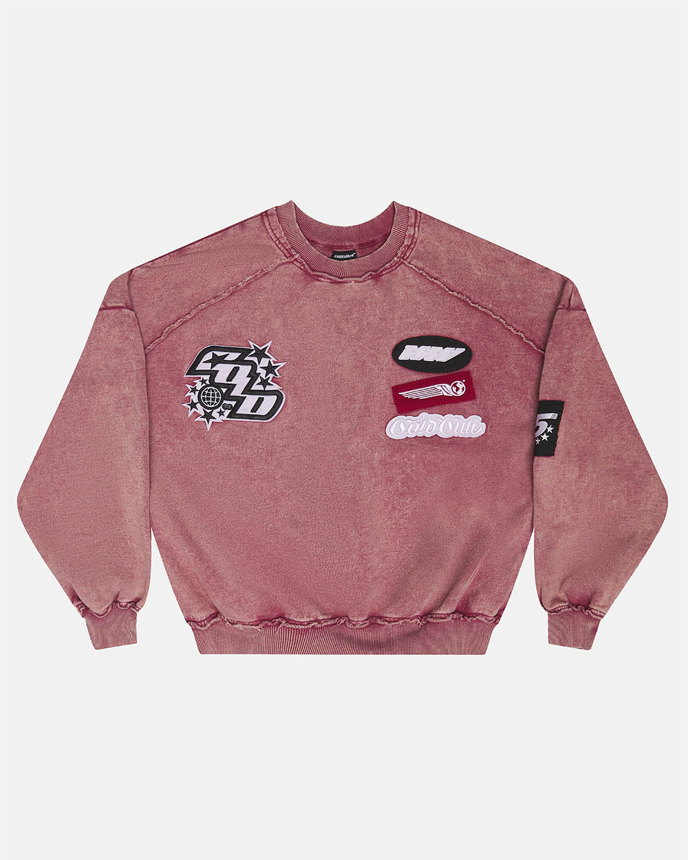 WALKER CREWNECK BURGUNDY